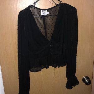 Brand new princess Polly black shirt!!